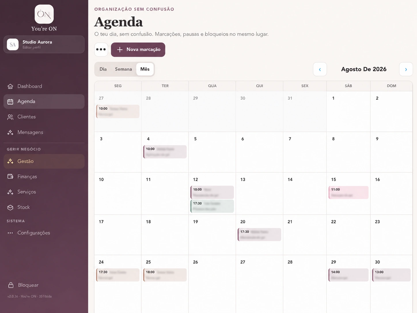Agenda da You’re ON